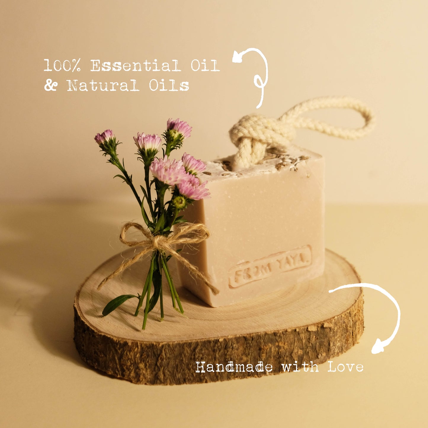 Lavender - Calming | All Natural Handmade Soap Bar | 150g