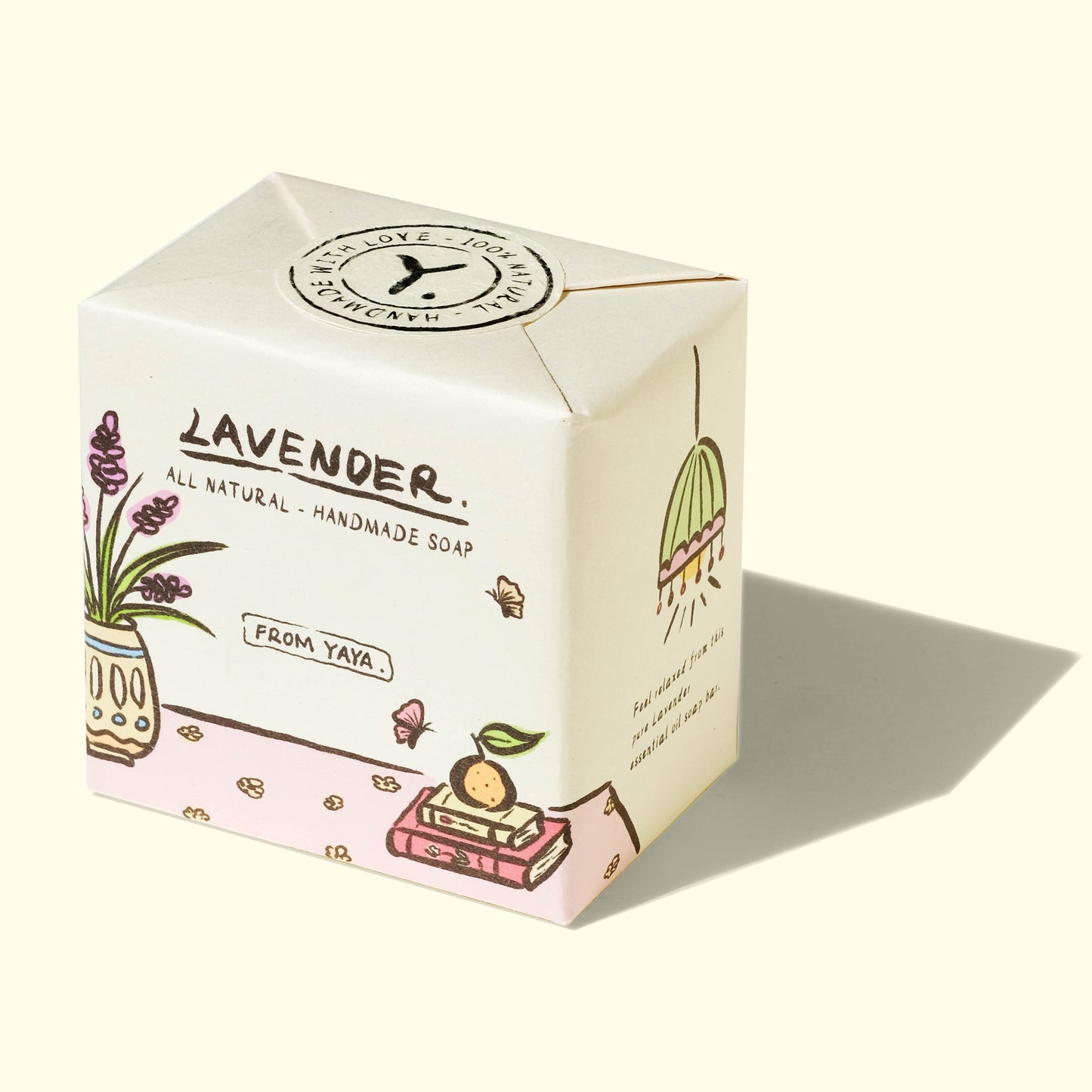 Lavender - Calming | All Natural Handmade Soap Bar | 150g