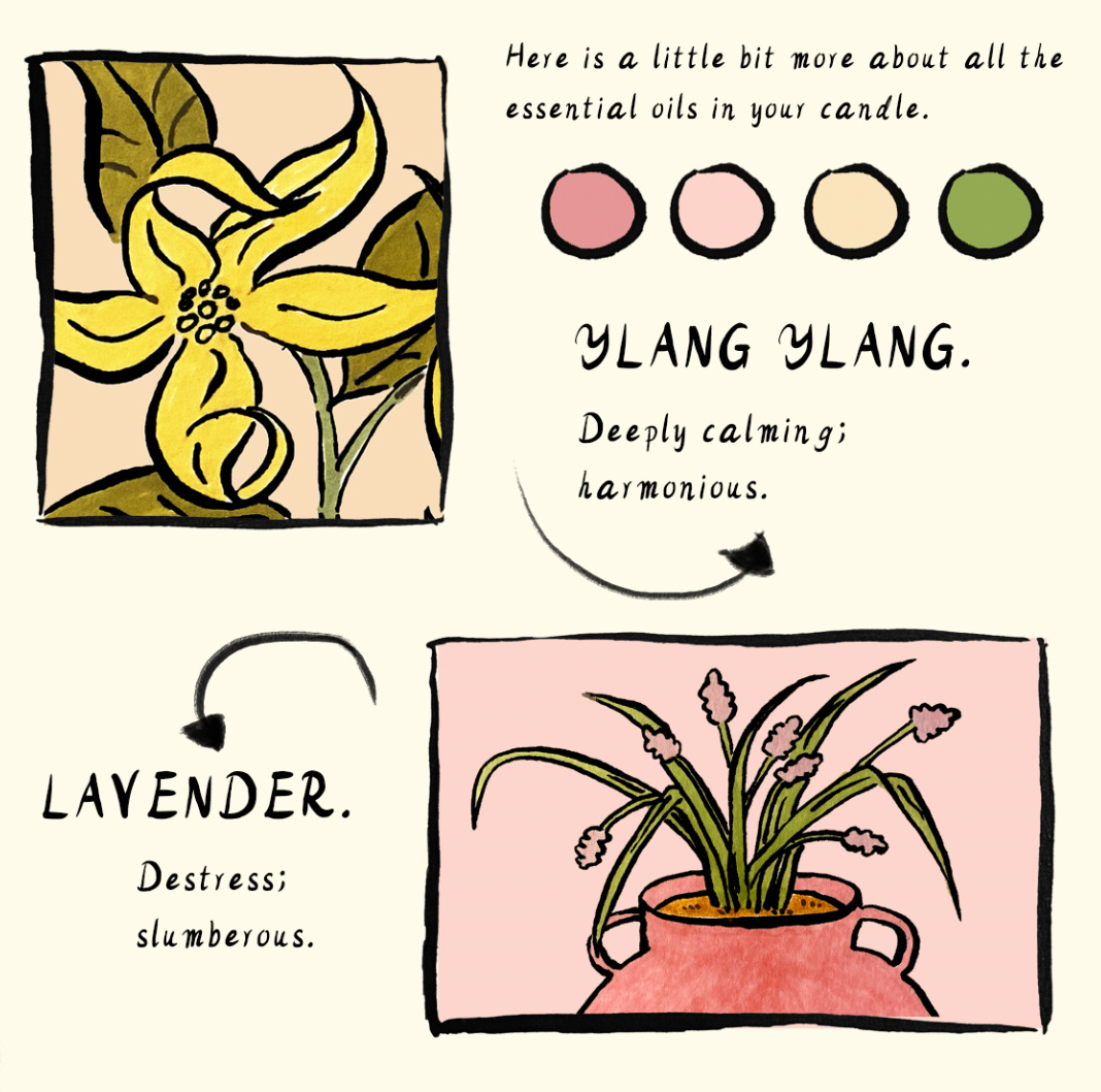 Goodnight Essential Oil Candle | 100% Natural | Handmade | 40hrs Burn Time