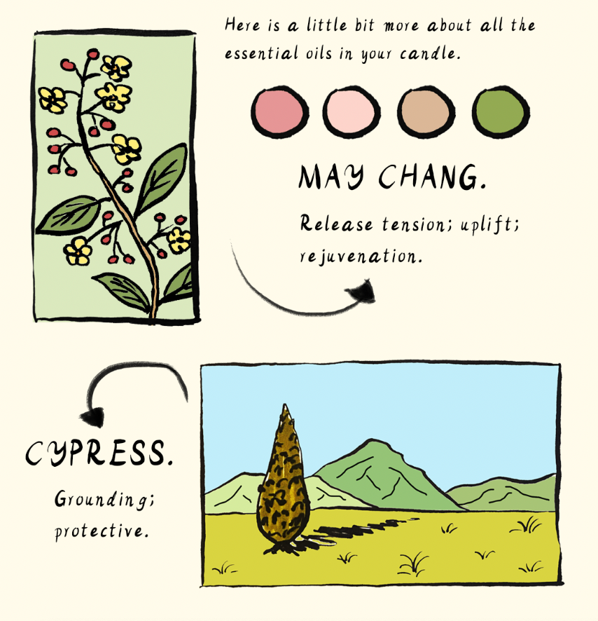 Clarity Essential Oil Candle | 100% Natural | Handmade | 40hrs Burn Time