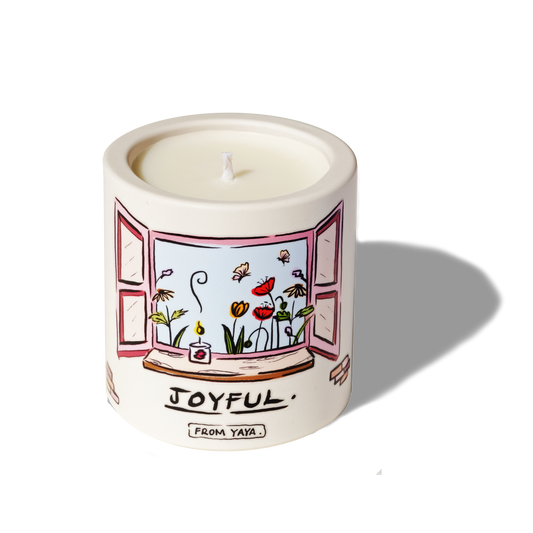 Joyful – Natural Essential Oil Candle, 40hr Burn