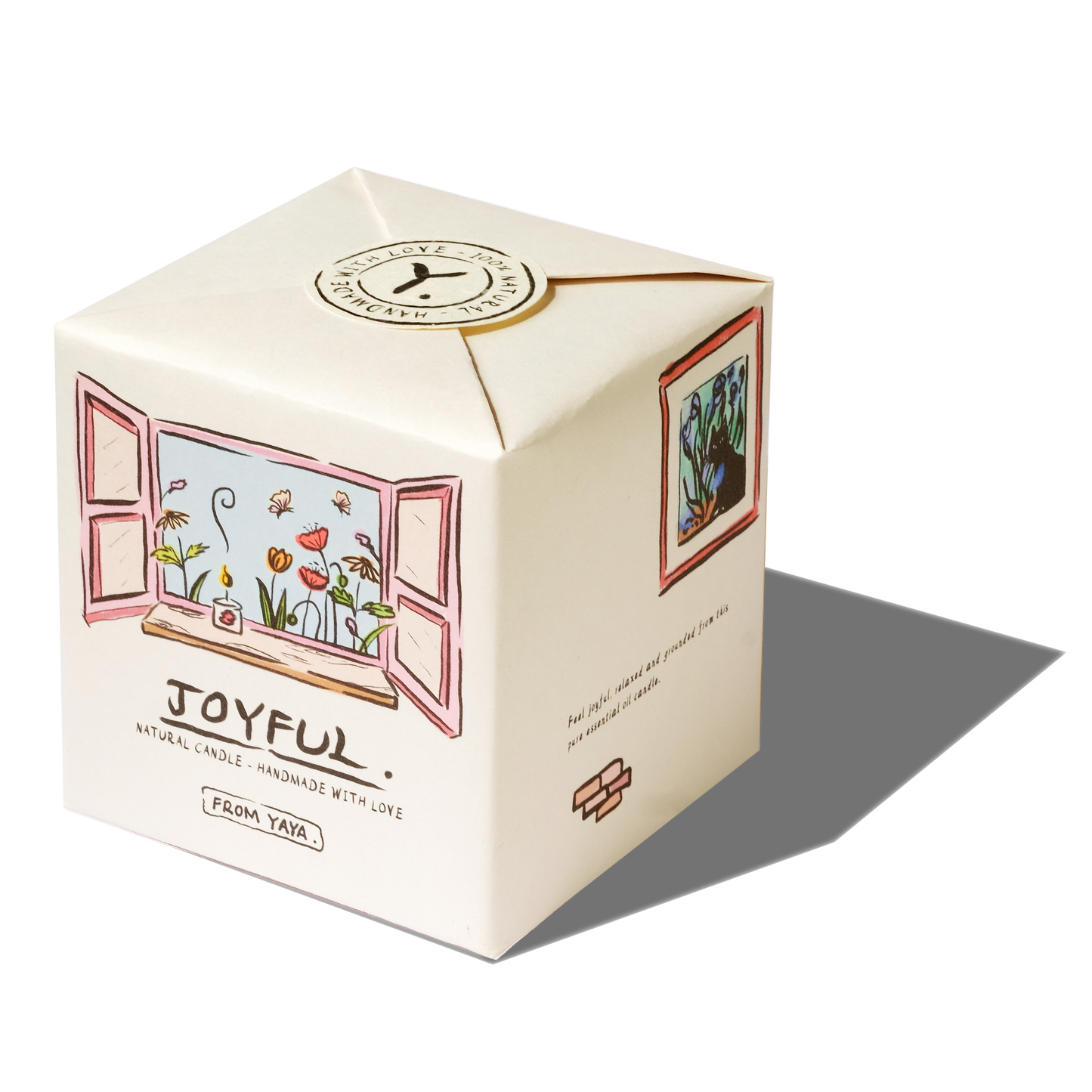 Joyful – Natural Essential Oil Candle