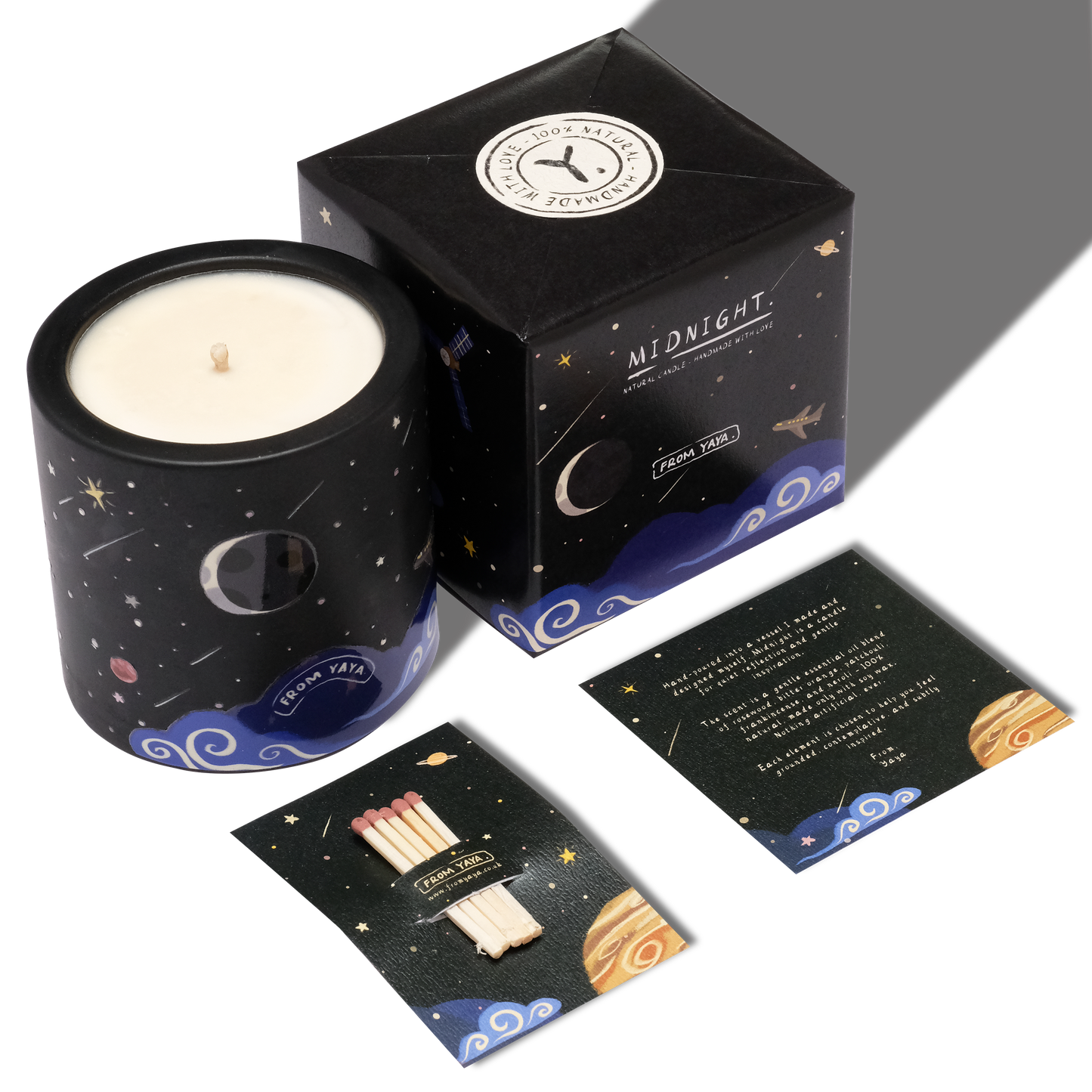 Midnight – Natural Essential Oil Candle