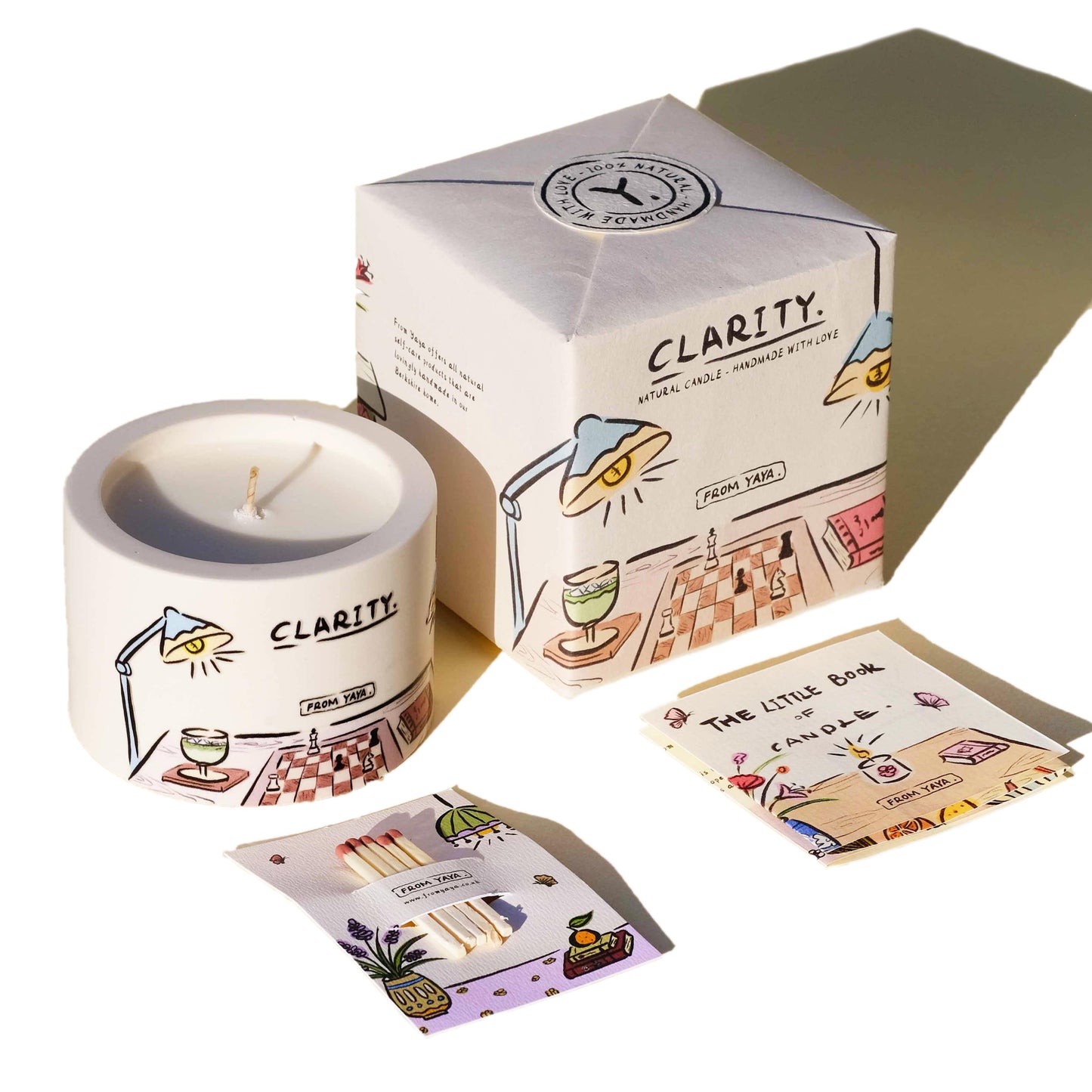 Clarity – Natural Essential Oil Candle, 22hr Burn