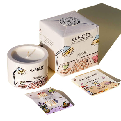 Clarity – Natural Essential Oil Candle, 22hr Burn