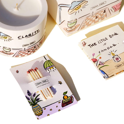 Clarity – Natural Essential Oil Candle, 22hr Burn