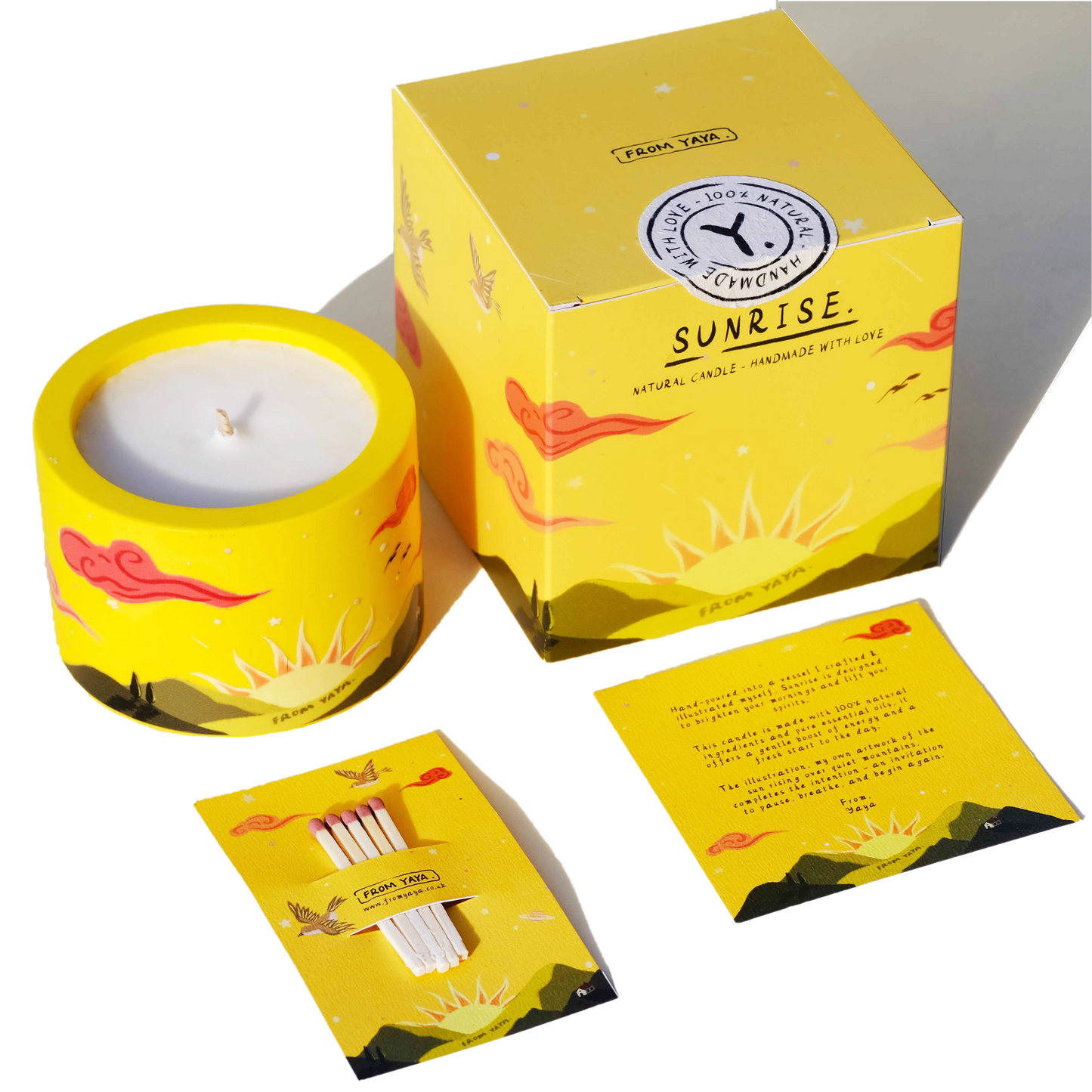 Sunrise – Natural Essential Oil Candle