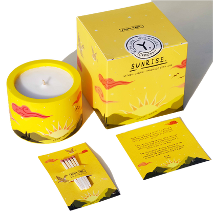 Sunrise – Natural Essential Oil Candle