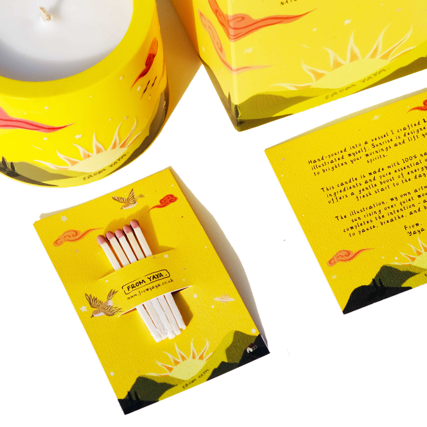 Sunrise – Natural Essential Oil Candle