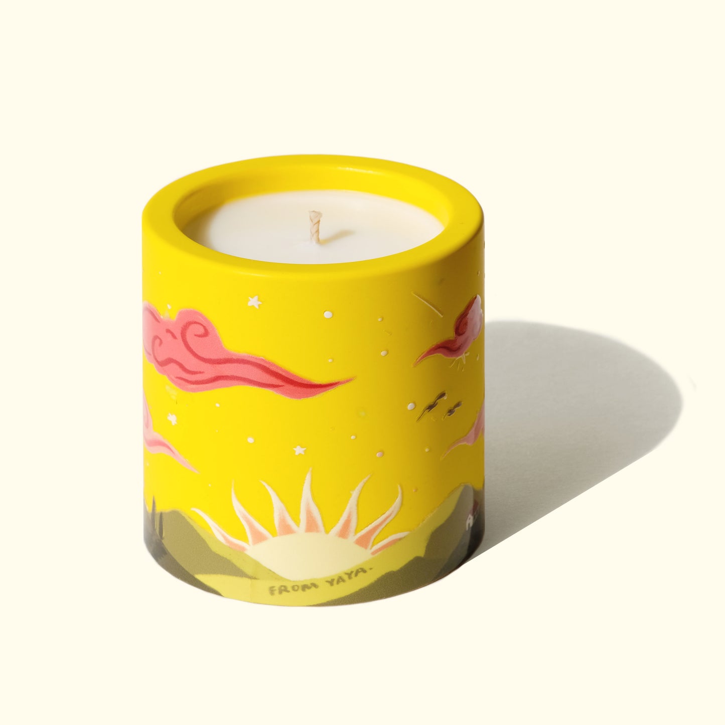 Sunrise | Essential Oil Candle | 100% Natural | Handmade | 40hrs Burn Time
