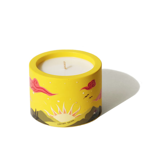 Sunrise – Natural Essential Oil Candle, 22hr Burn